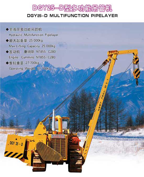 DGY25-D型多功能吊管機